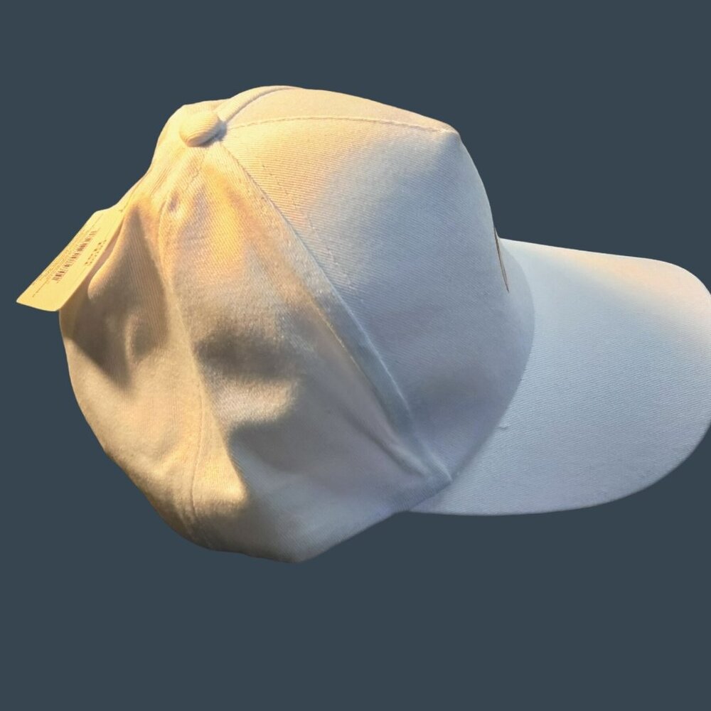 Pride Rainbow Ball Cap Hat White Rainbow Brim LGBTQ Gay Pride - Picture 3 of 8